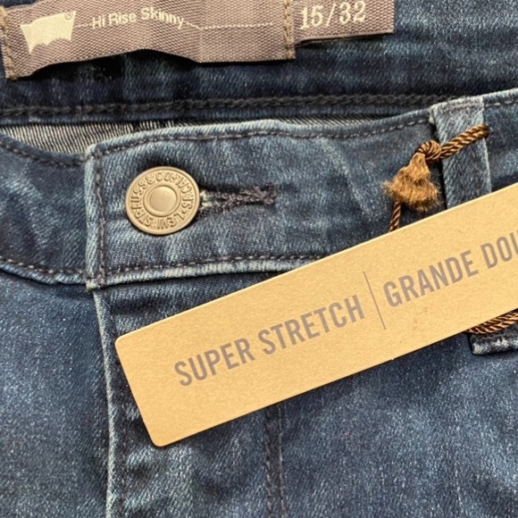 Levi’s High Rise Skinny Stretch Jeans - Picture 4 of 4